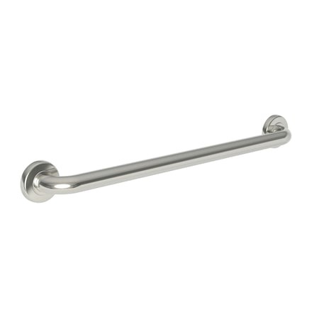 Newport Brass Contemporary 24" Grab Bar in Polished Nickel, 27" L, Solid Brass, Polished Nickel 990-3924/15
